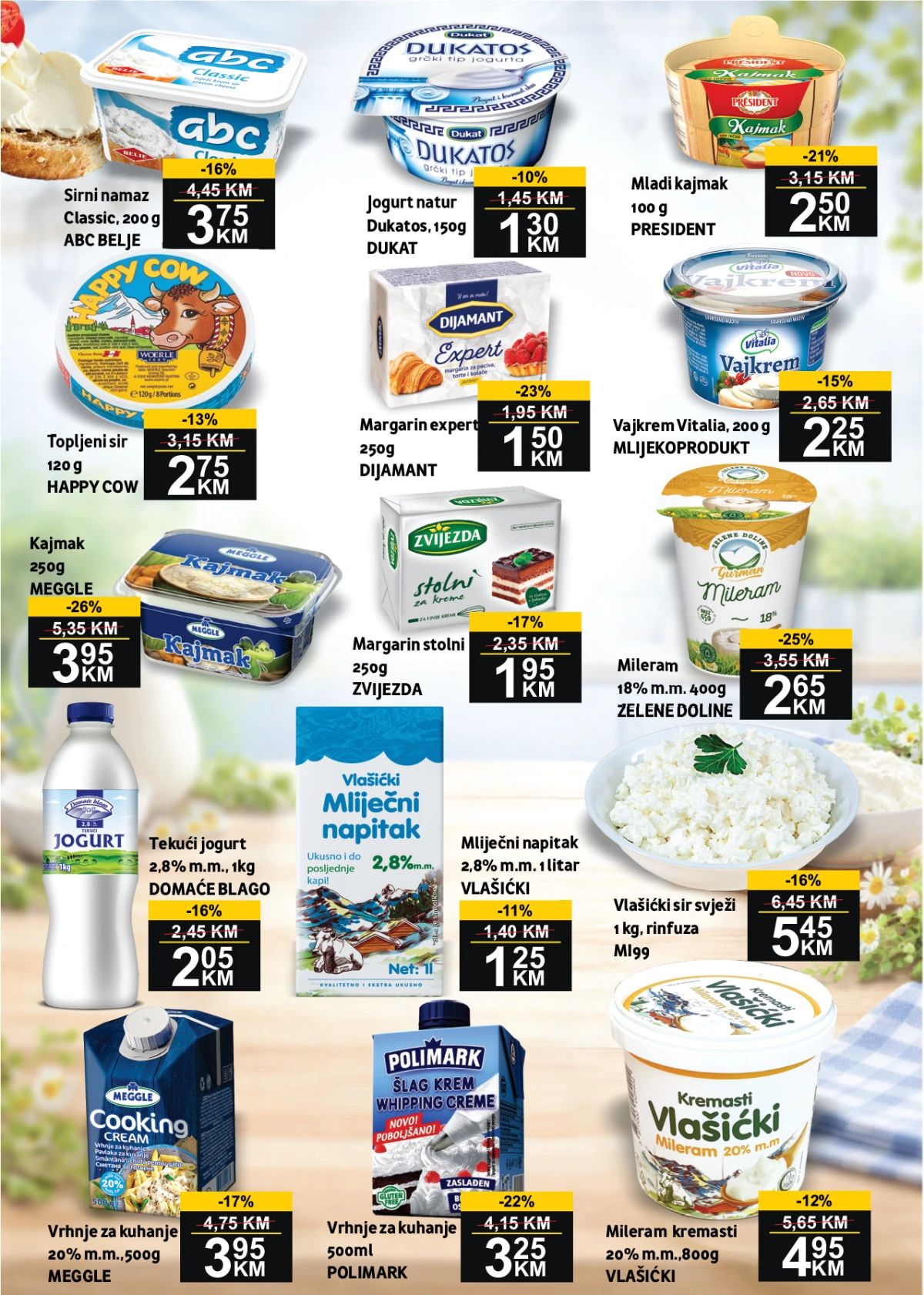 BEST katalog strana 5 – kajmak, jogurt i mliječni proizvodi na akciji
