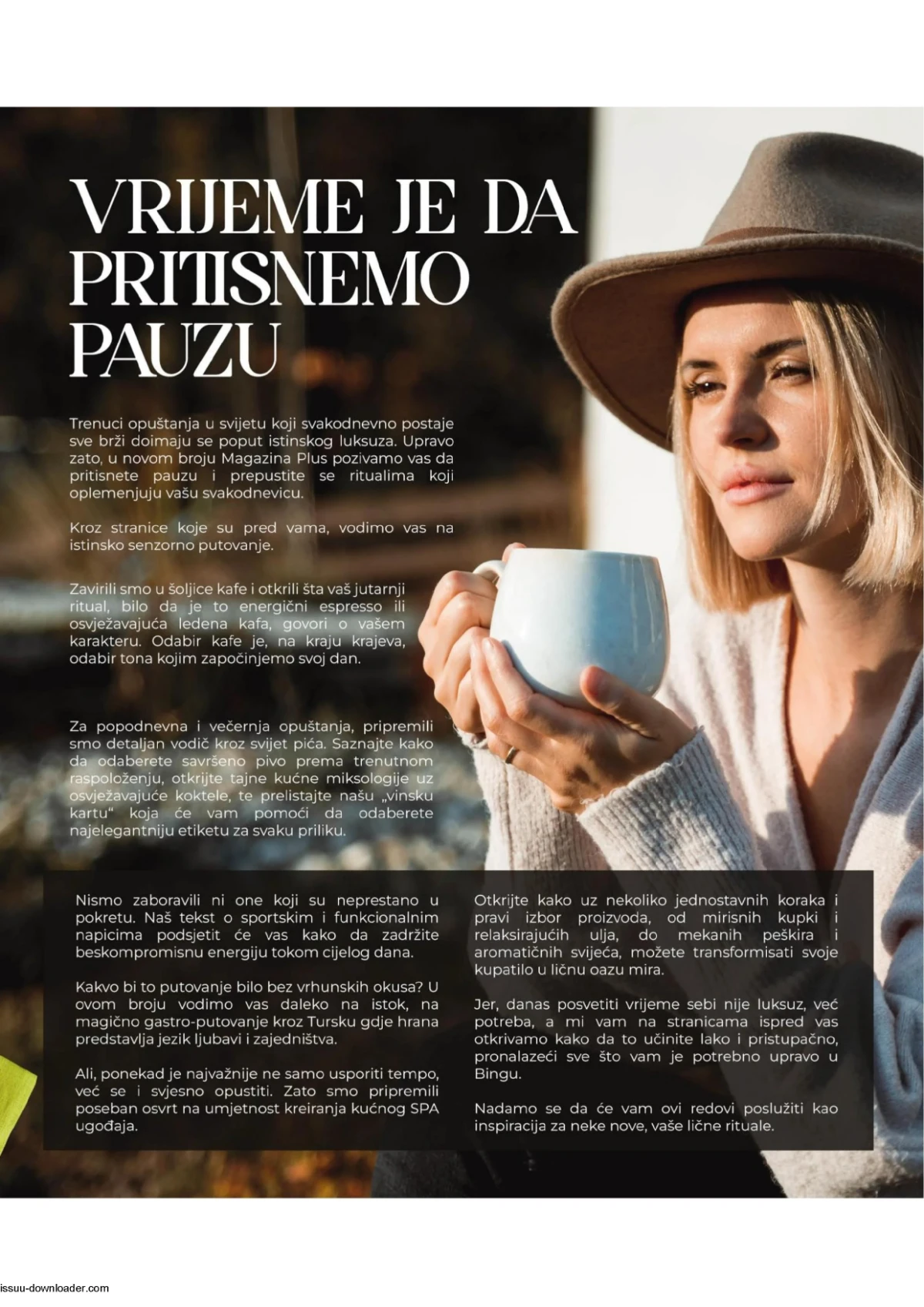 Bingo Magazin Plus katalog maj i jun 2026 rituali opuštanja, kafa, piće i wellness inspiracija strana 3