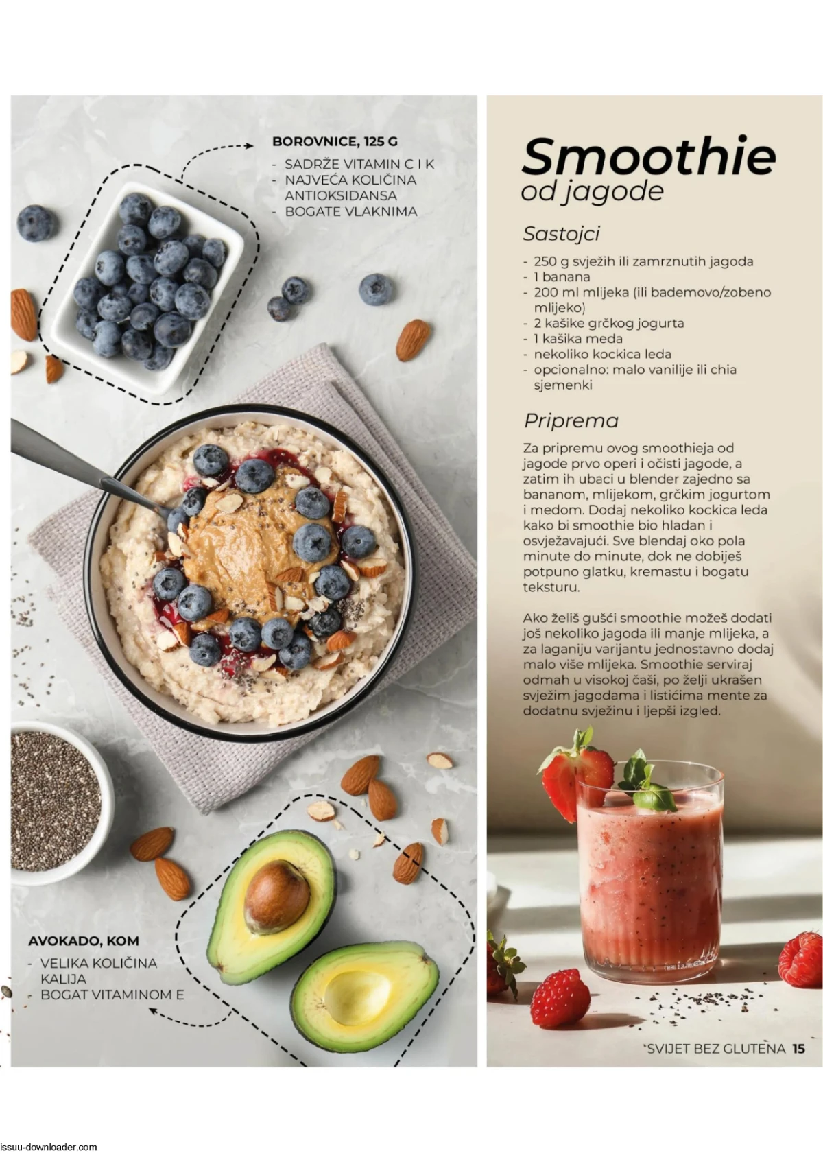 Bingo Magazin Plus katalog maj i jun 2026 bezglutenska tjestenina i gluten free deserti strana 15
