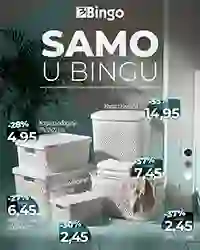 Bingo akcija korpe za veš do 12.04.2026 Bingo korpe za veš sniženje do 37% do 12.04.2026
