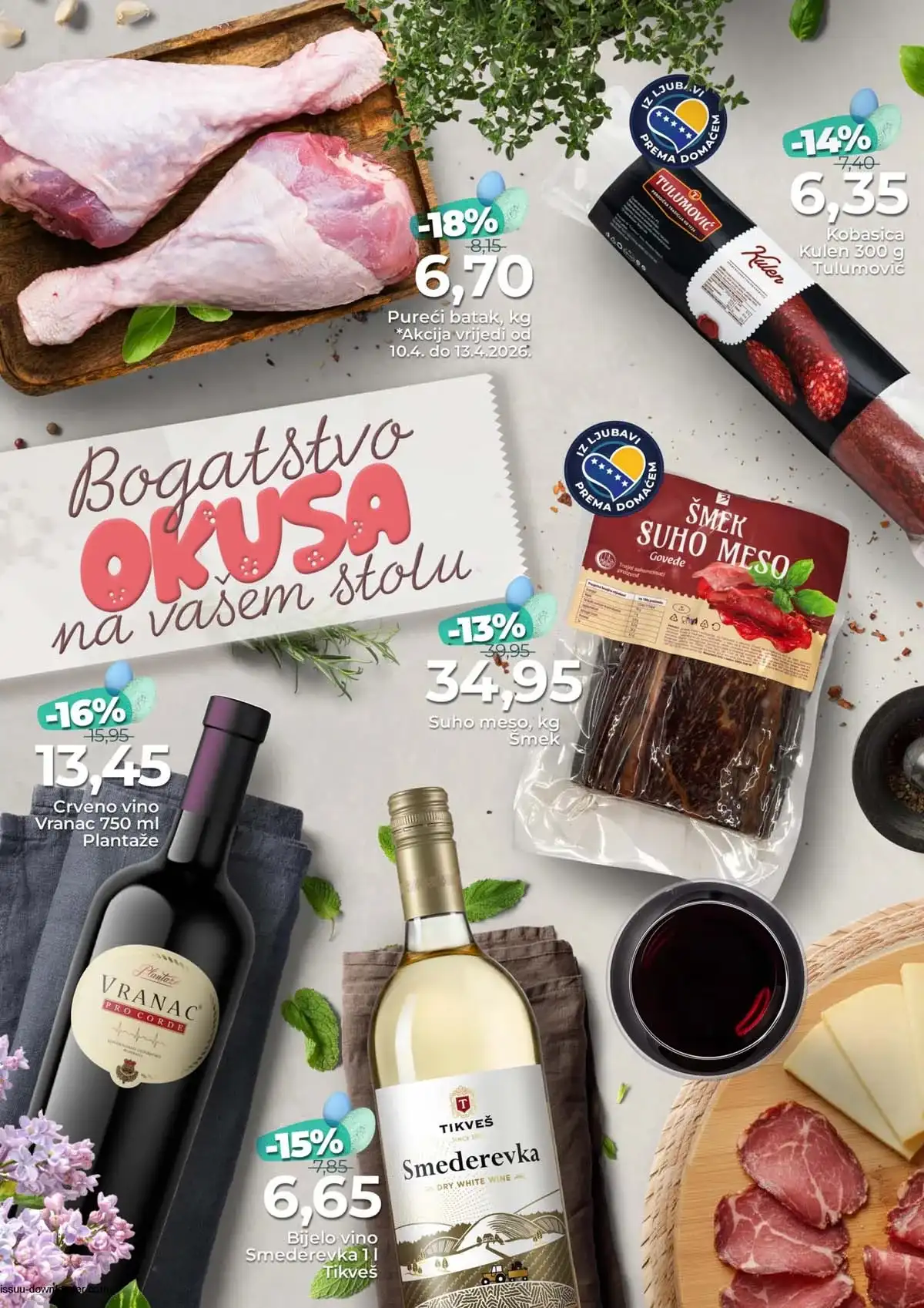 Bingo posebna akcija – katalog strana 2, sniženja do 15. aprila 2026. Bingo posebna akcija katalog strana 2 – ponuda i sniženja do 15. aprila 2026.