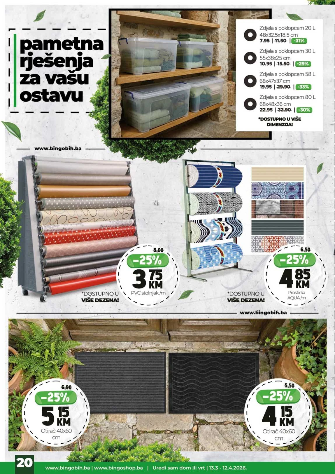 Bingo akcija katalog dom i vrt – strana 20
