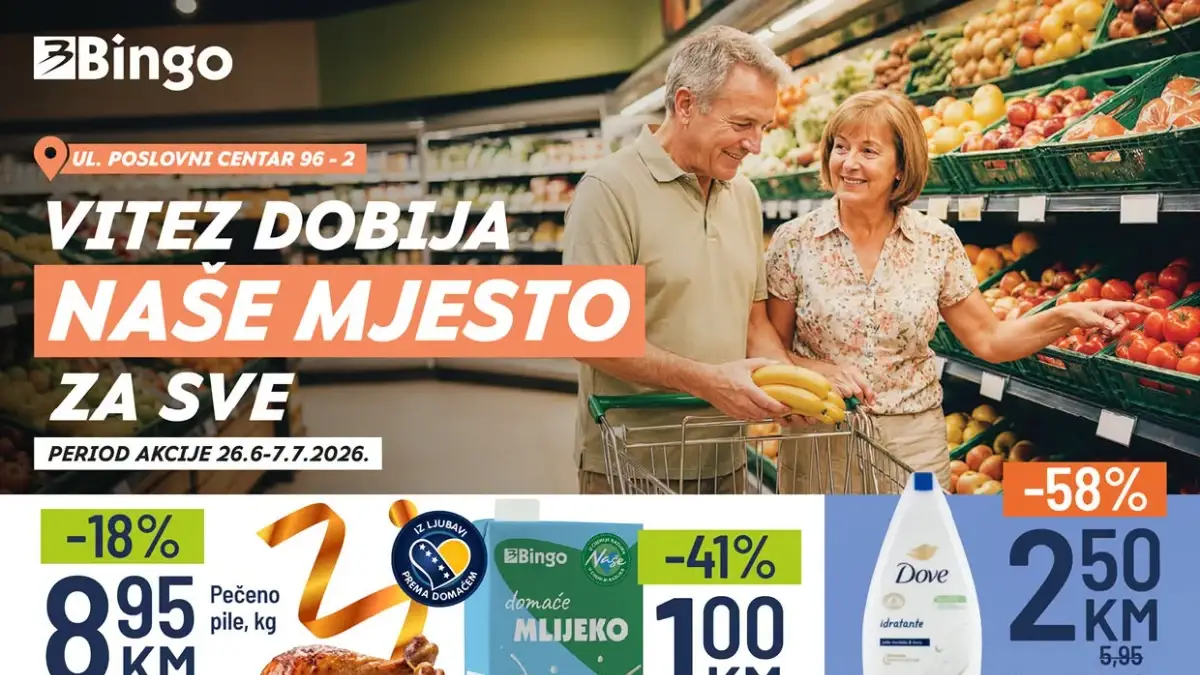 Bingo Vitez akcija do 62% popusta – Naše mjesto za sve uz velike uštede do 07.07.2026