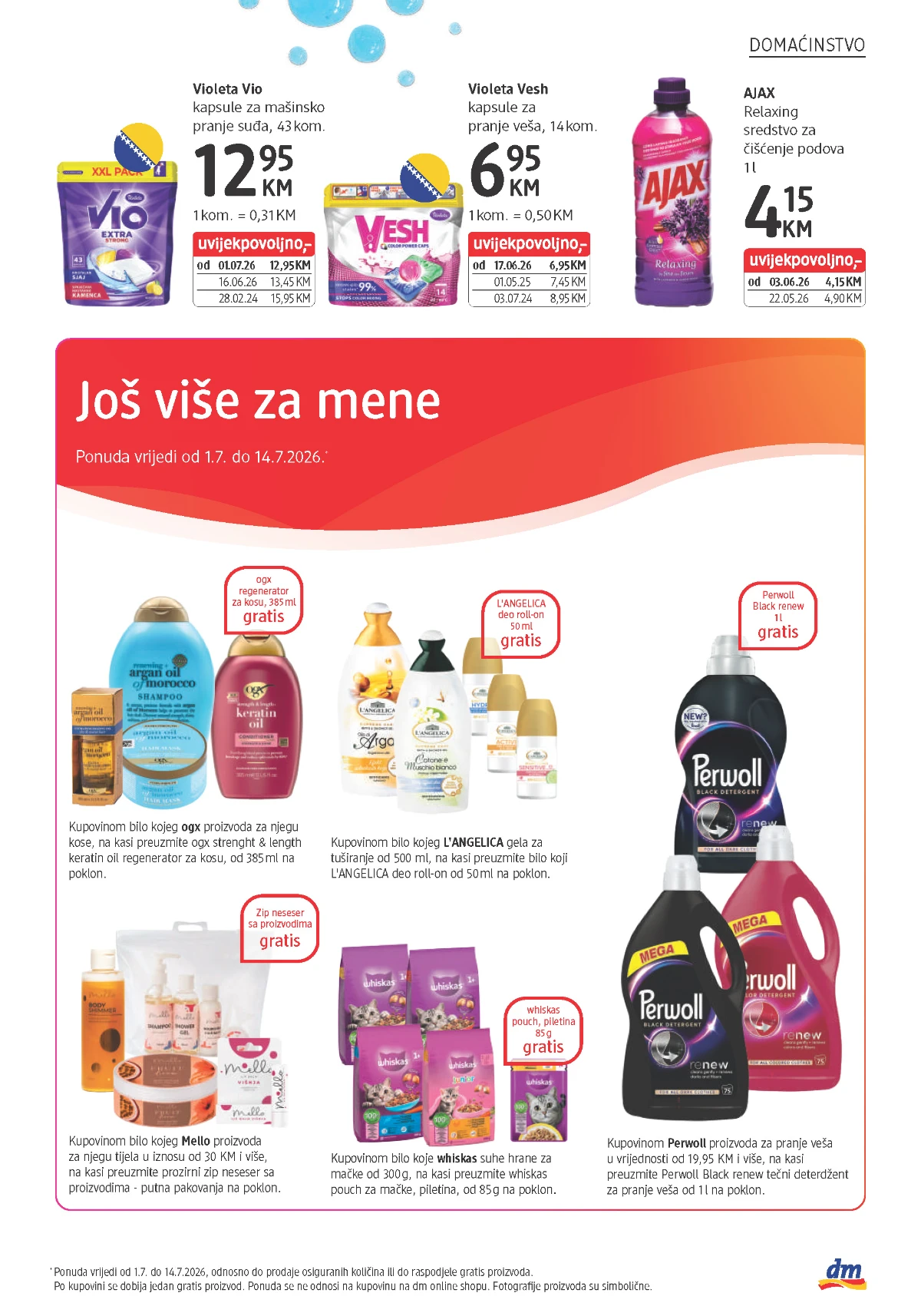dm katalog juli 2026 - Moj dm aplikacija i kuponi