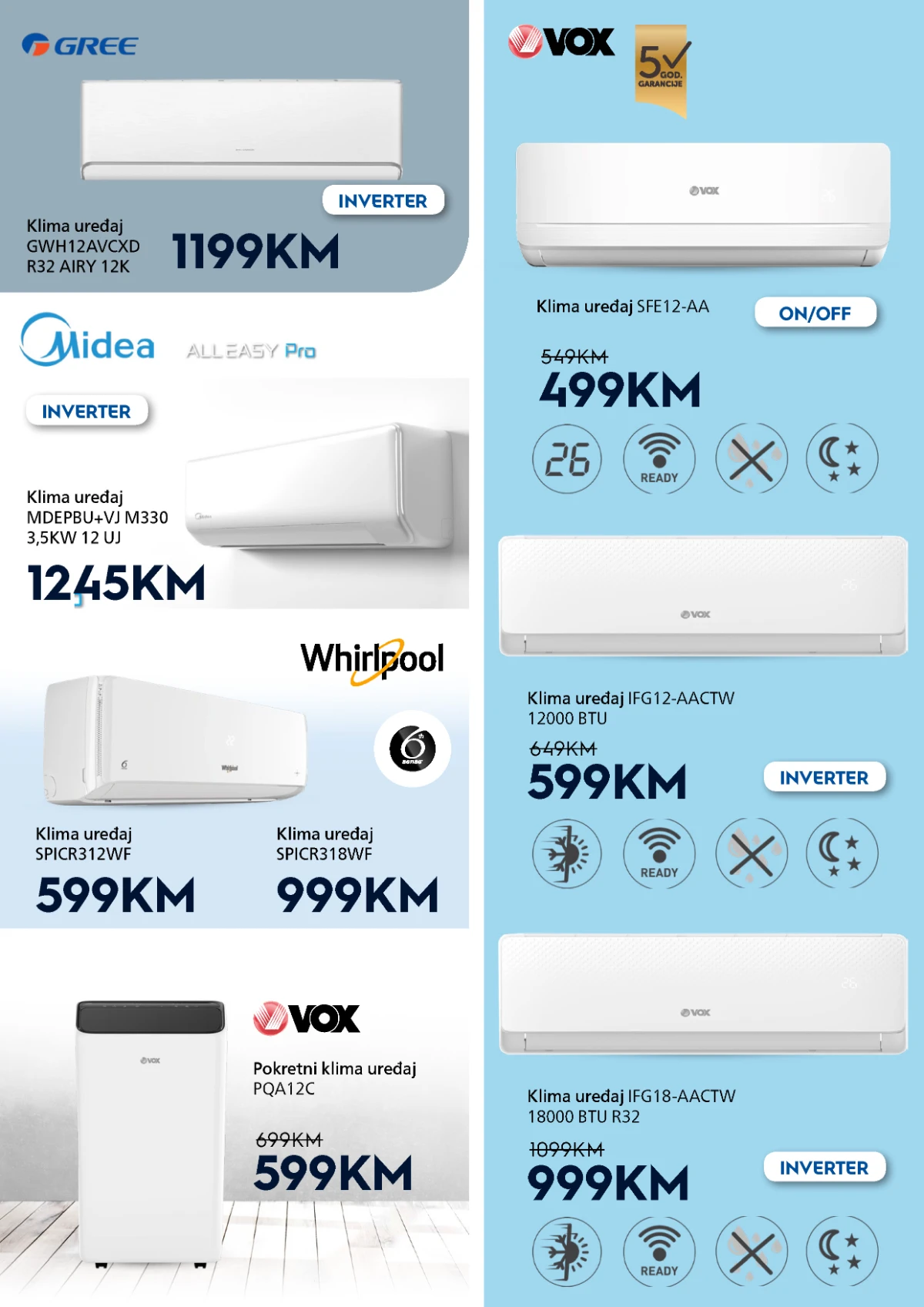 DOMOD katalog strana 2 klima uređaji i tehnika akcija