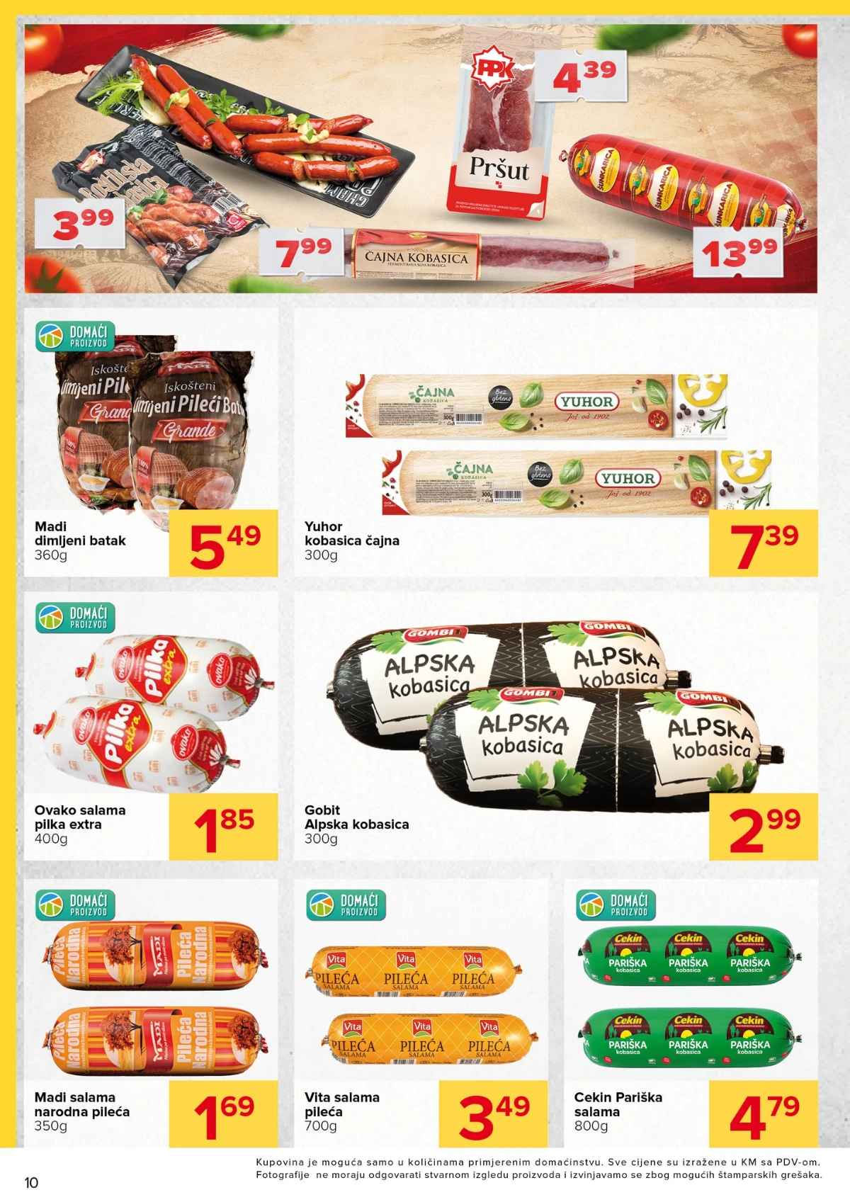 Đurić katalog 21.05–03.06.2026 – velika akcija prehrane, delikatesa i kućnih potrepština Đurić katalog akcija 21.05–03.06.2026 – prehrana, piće i kućne potrepštine na sniženju
