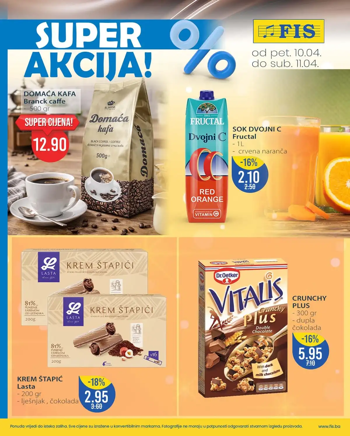 FIS akcija prehrane pića i svakodnevnih proizvoda na sniženju april 2026 strana 5