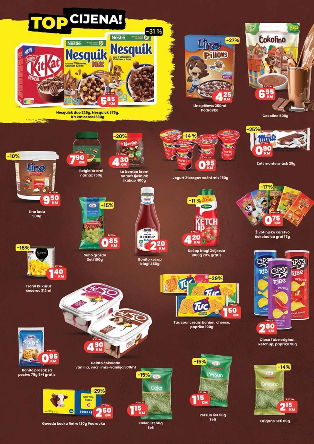 Hass Komerc akcija do 15.04.2026 katalog sniženja prehrane i kućnih proizvoda