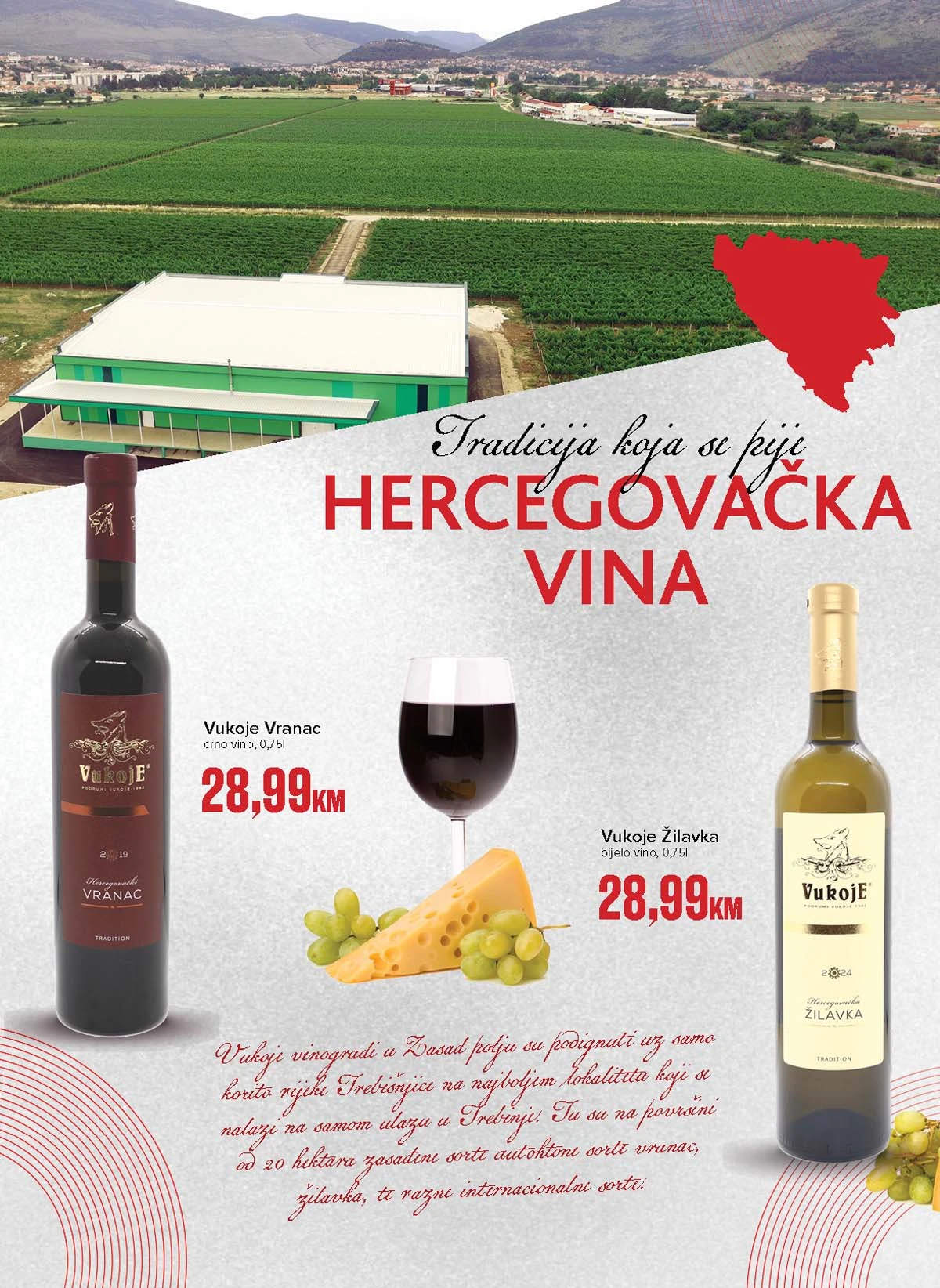 Konzum i Mercator vinska riznica izbor vina i akcijske cijene