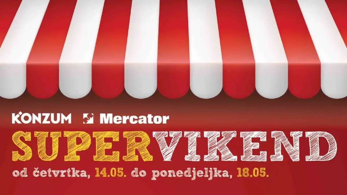 Konzum i Mercator Super Vikend akcija – pileći file 10,95 KM, paradajz 2,95 KM i Violeta toalet papir 4,95 KM