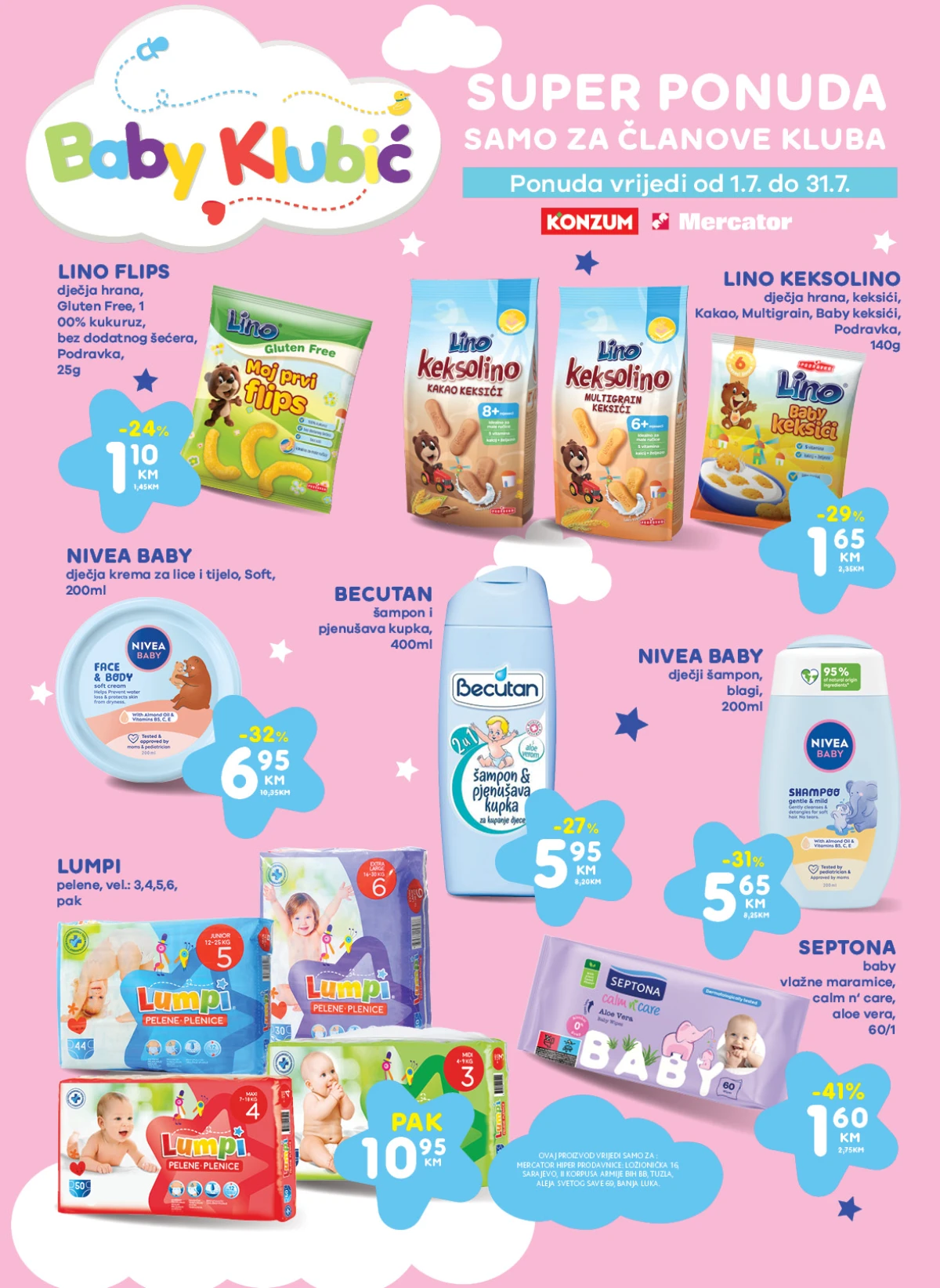 Konzum i Mercator katalog akcijskih ponuda do 27.07.2026. – stranica 20