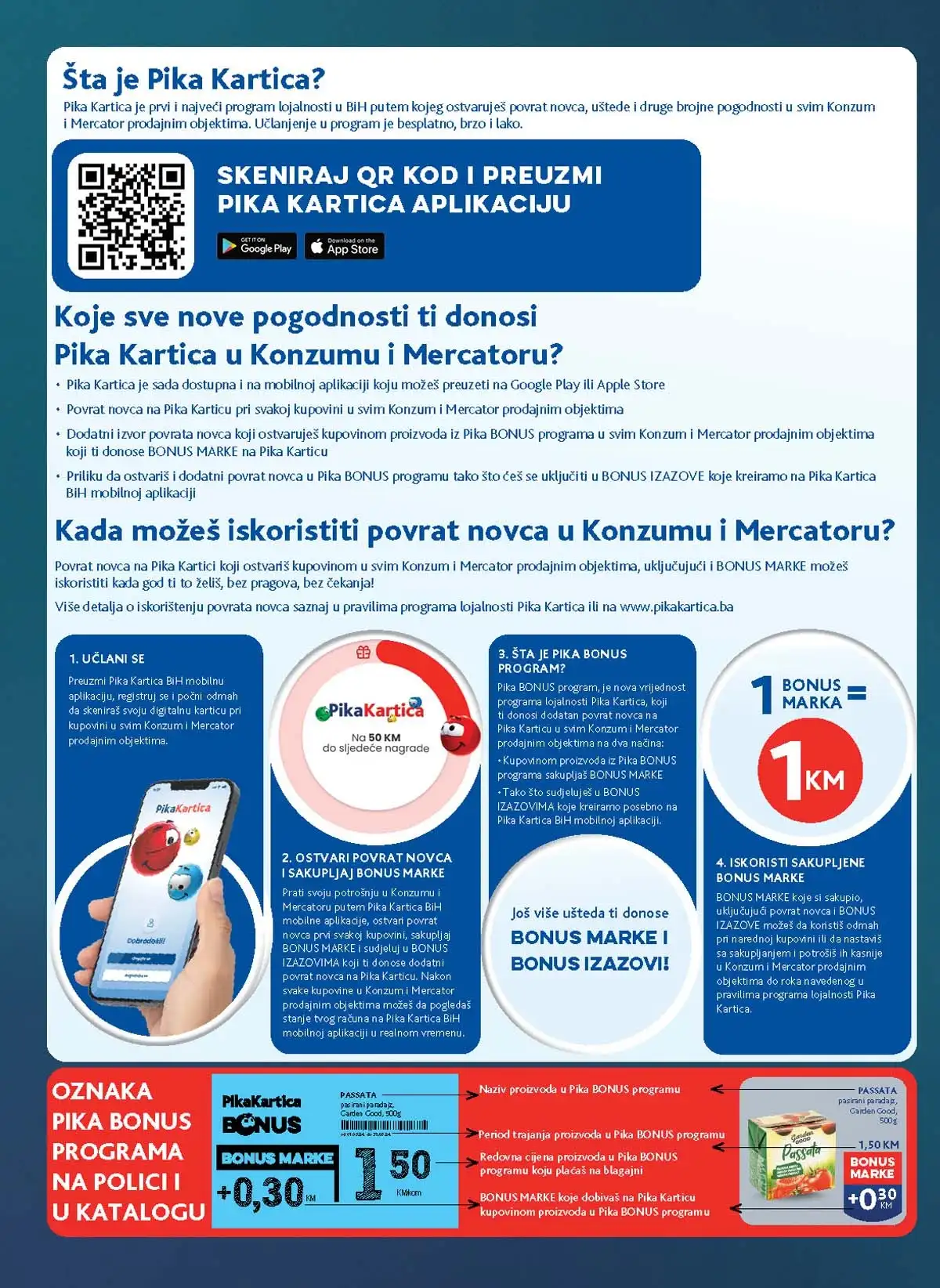 Konzum i Mercator akcija katalog sniženja do 04. aprila 2026 – strana 26