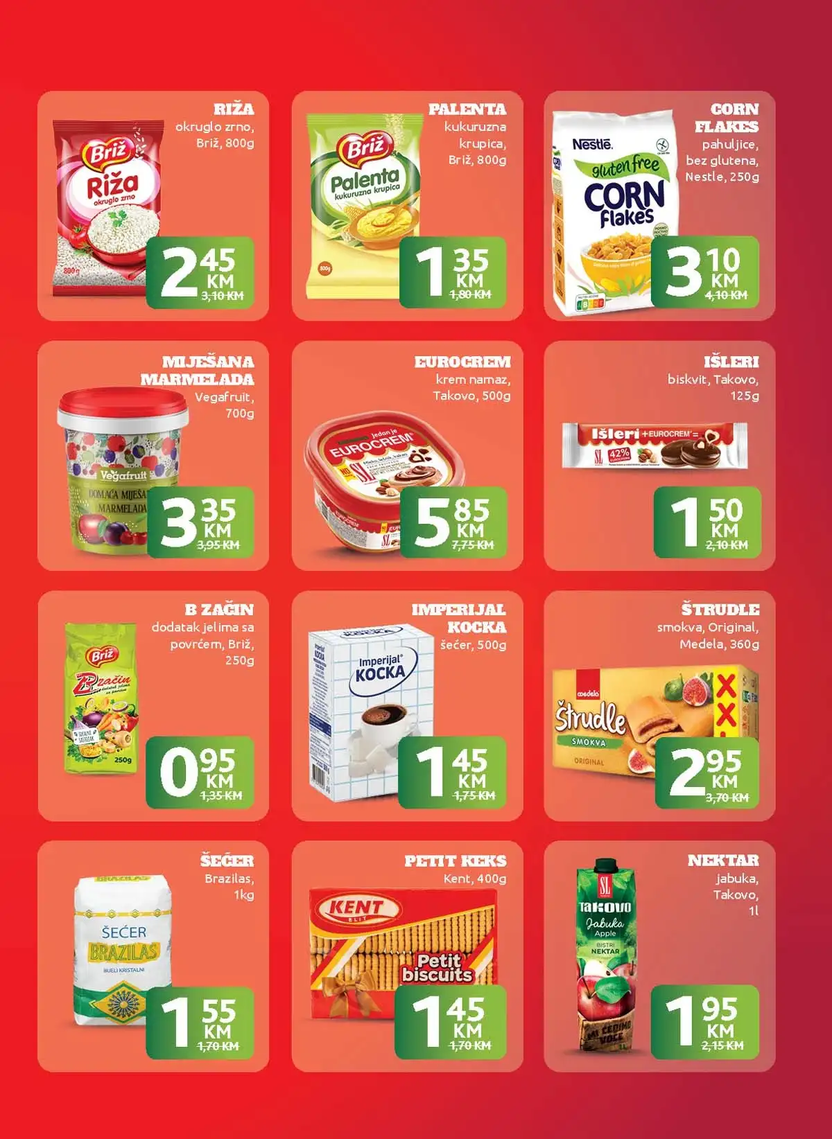 Konzum i Mercator akcija katalog sniženja do 04. aprila 2026 – strana 33