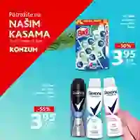 Konzum i Mercator akcija sniženja na kasama do 12.04.2026 Konzum i Mercator akcija sniženja na kasama do 12.04.2026