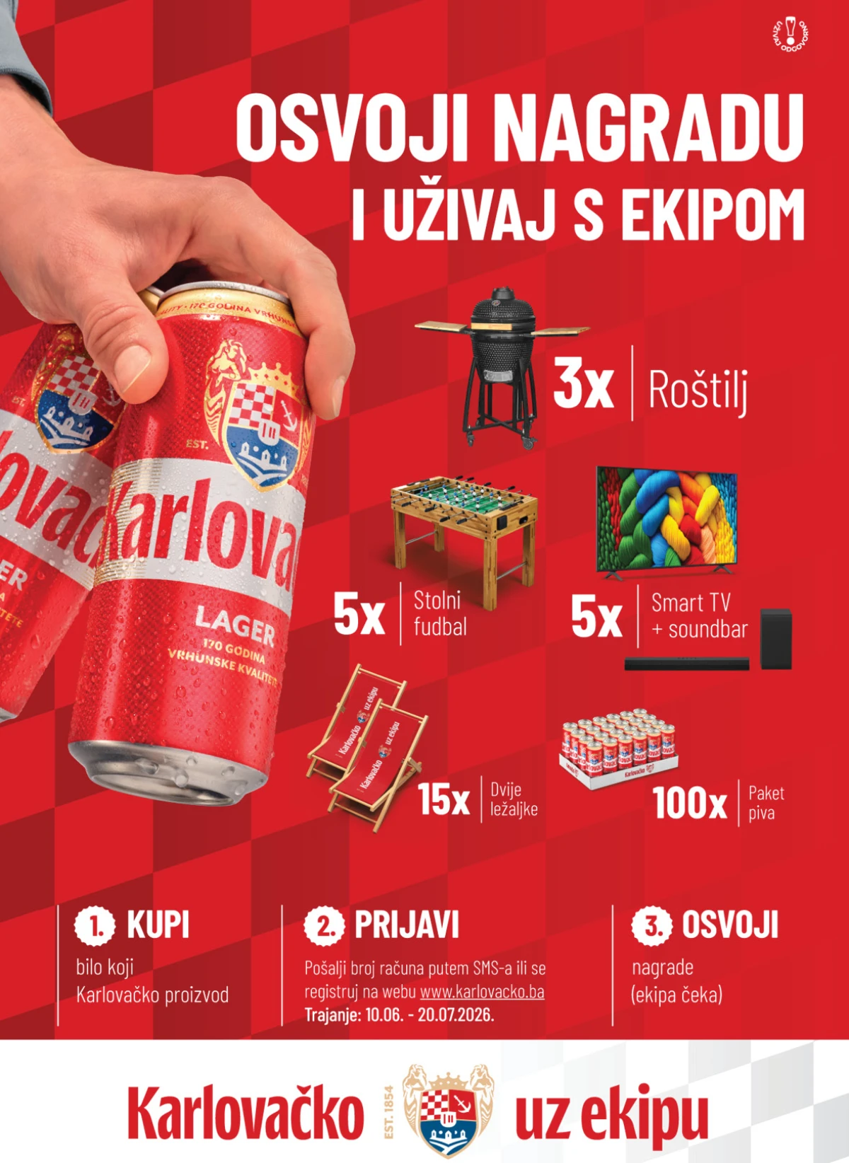 Konzum i Mercator katalog - Karlovačko nagradna igra
