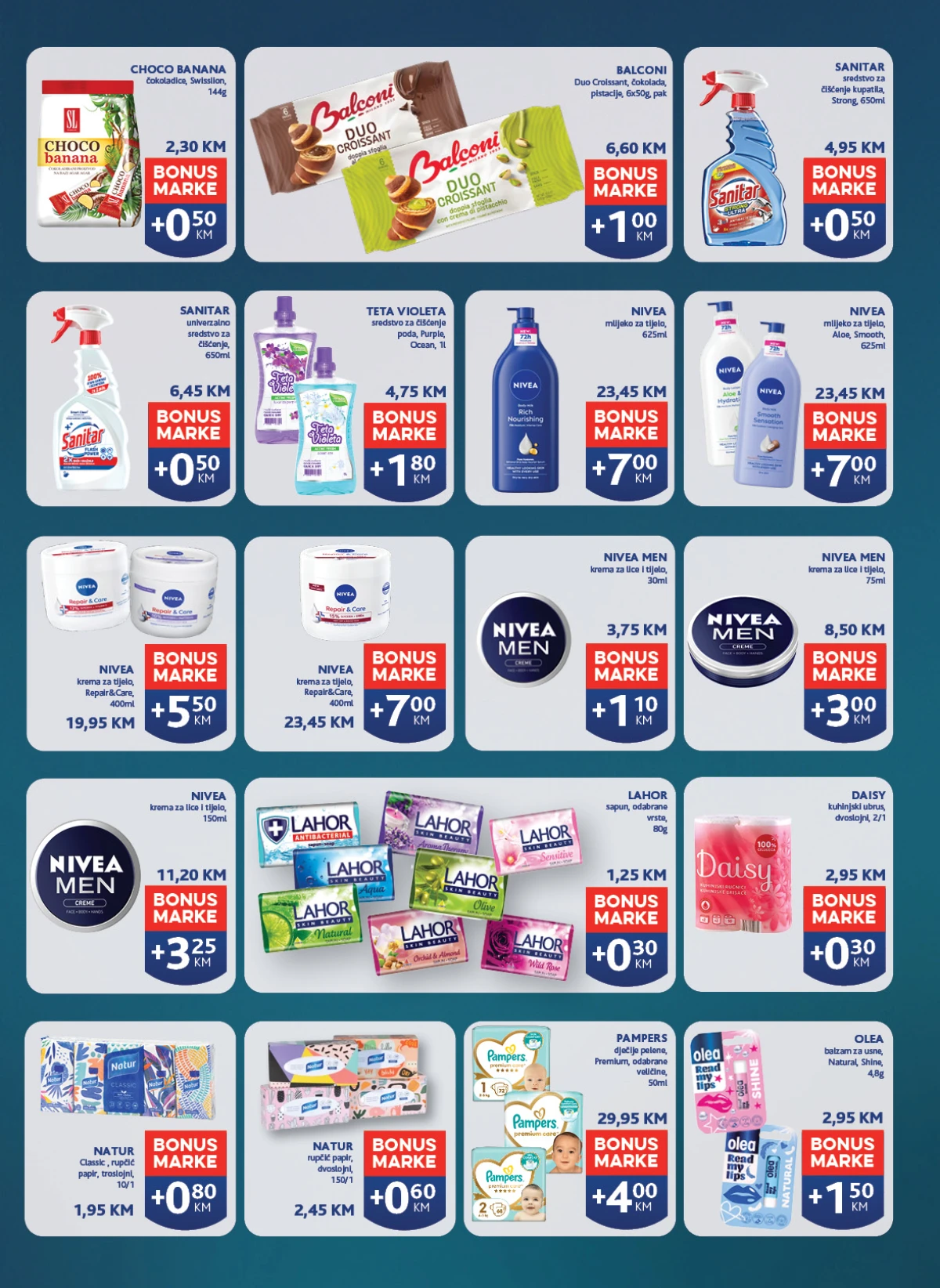 Konzum i Mercator smrznuti proizvodi i sladoled Konzum i Mercator smrznuti proizvodi i sladoled na akciji