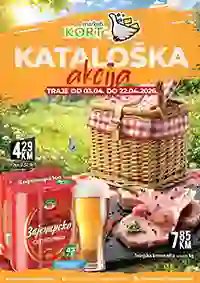 Kort katalog sniženja april 2026 nova ponuda prehrana i kućne potrepštine