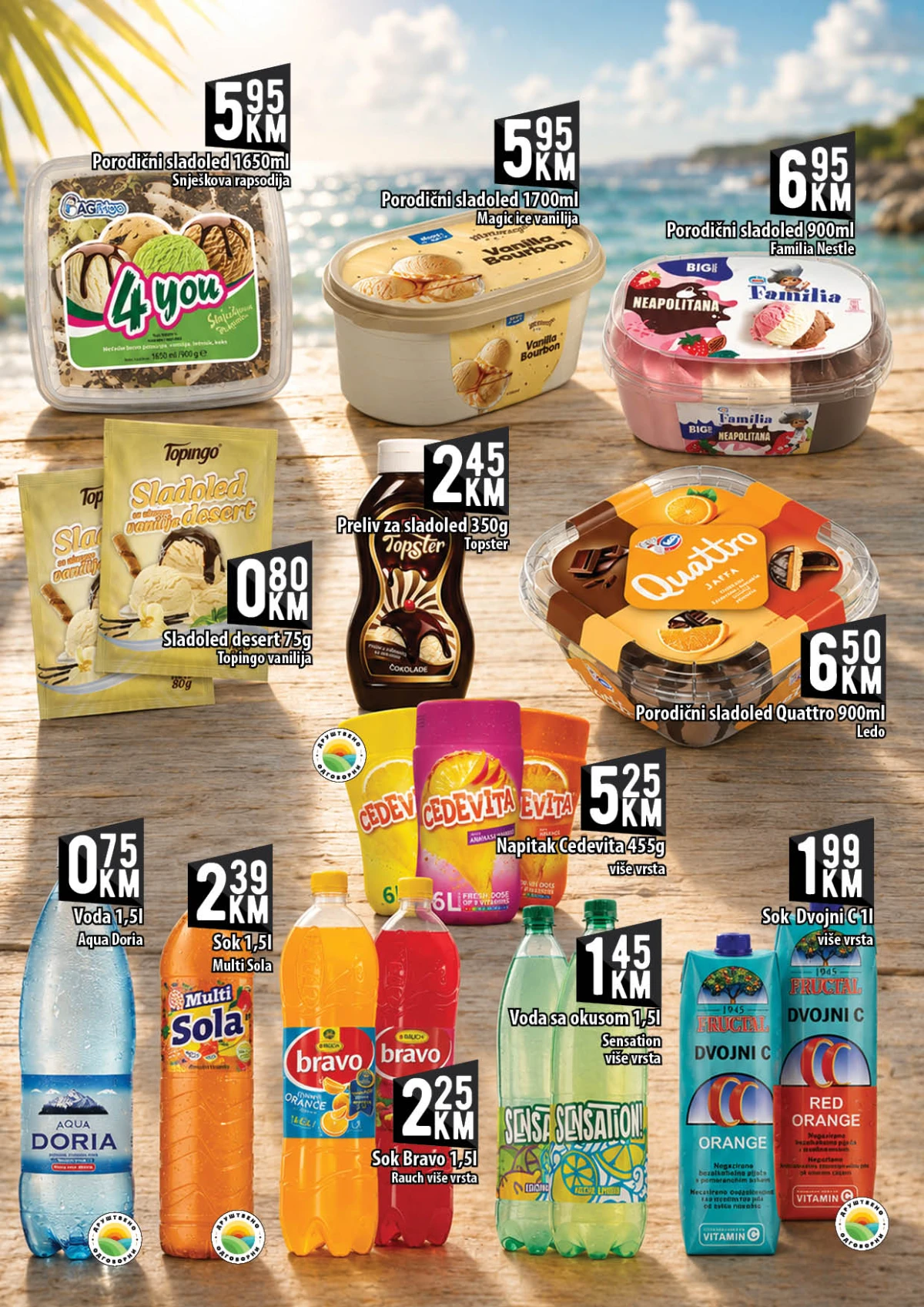 Kort katalog – Violeta, Colgate i Palmolive proizvodi na akciji