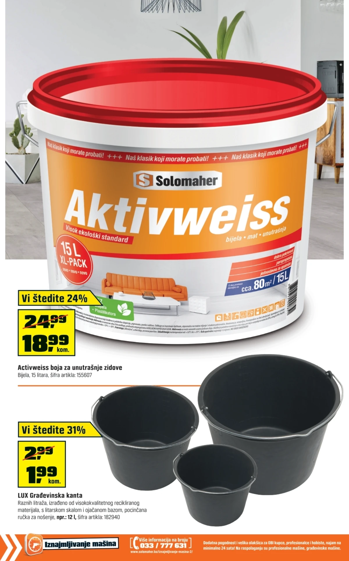 OBI katalog od 17.07. do 01.08.2026. – stranica 9