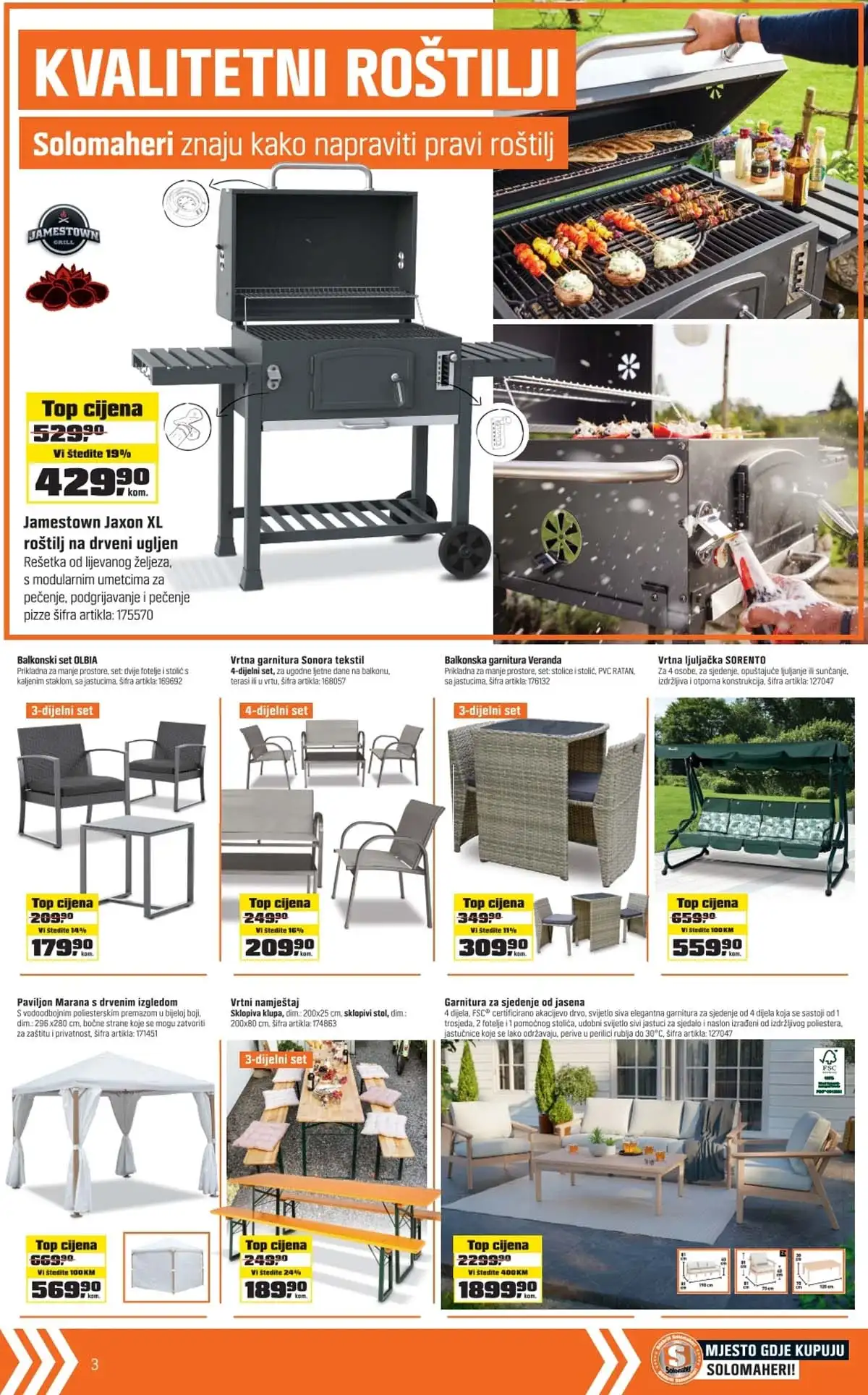 OBI Solomaheri mogu sve strana 3 – sniženi alati i proizvodi za dom do 11. aprila 2026. BiH