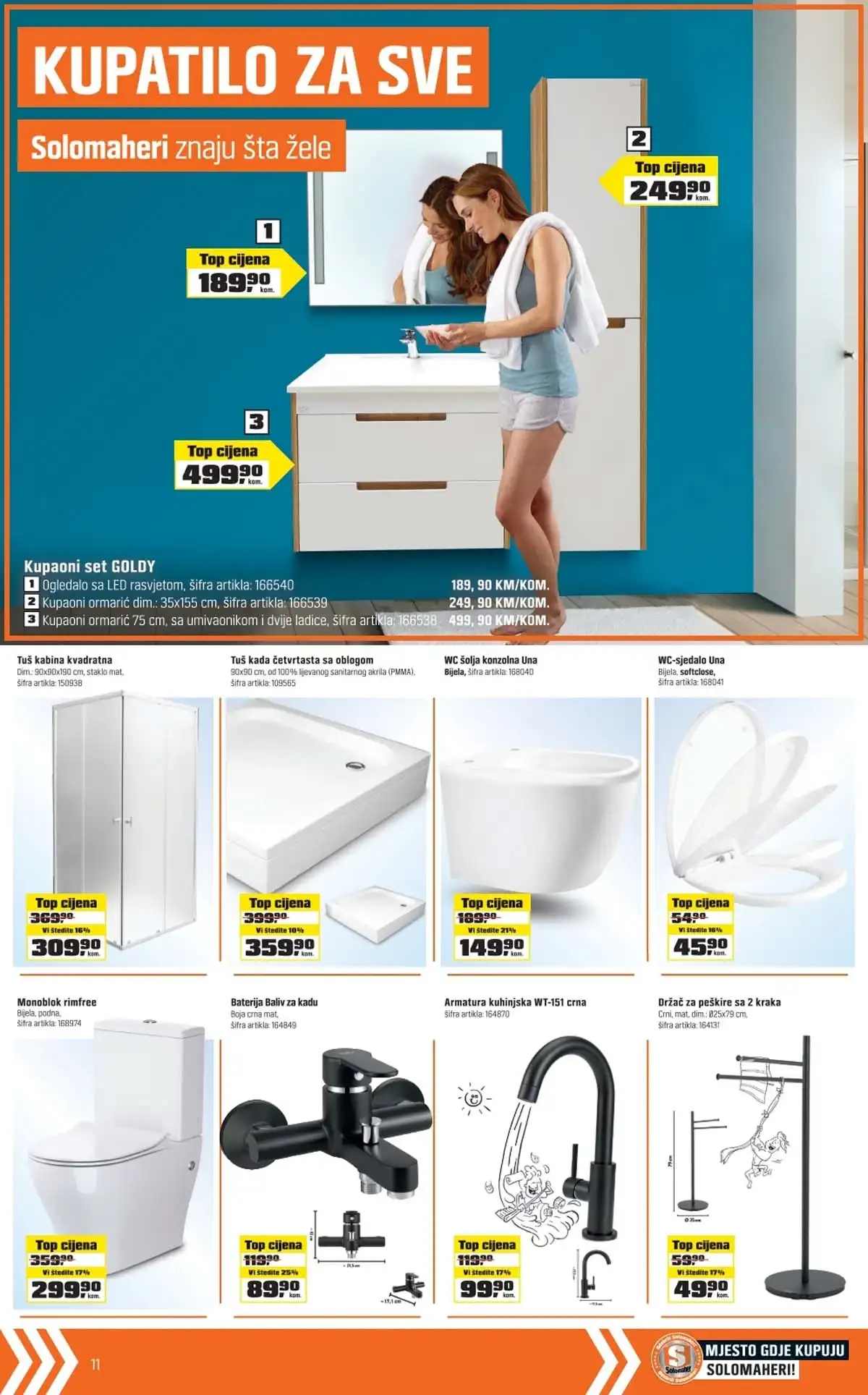 OBI Solomaheri mogu sve strana 11 – promotivne cijene alata i opreme BiH