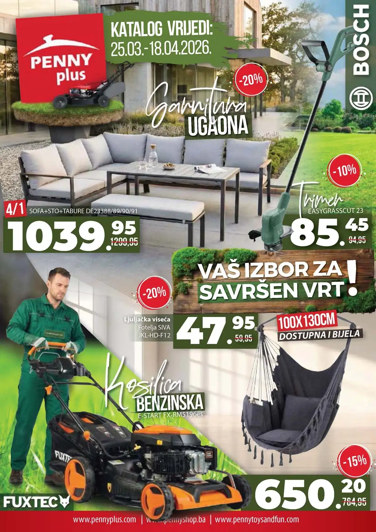 Penny Plus katalog Vaš izbor za savršen vrt – sve za baštu i vrt do 18. aprila 2026 Penny Plus katalog Vaš izbor za savršen vrt strana 1 – sniženja sjemena, alata i opreme za vrt do 18. aprila 2026
