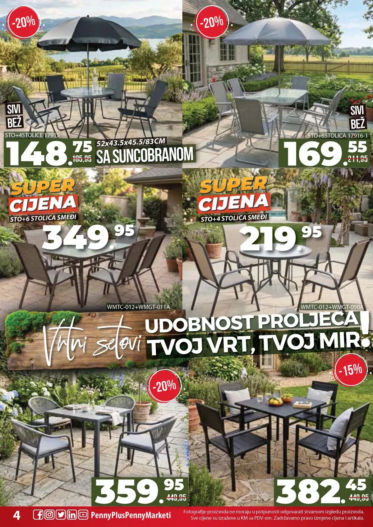 Penny Plus katalog Vaš izbor za savršen vrt – zemlja za sadnju i posude Penny Plus katalog Vaš izbor za savršen vrt strana 4 – zemlja za sadnju, tegle i oprema za sadnju do 18. aprila 2026