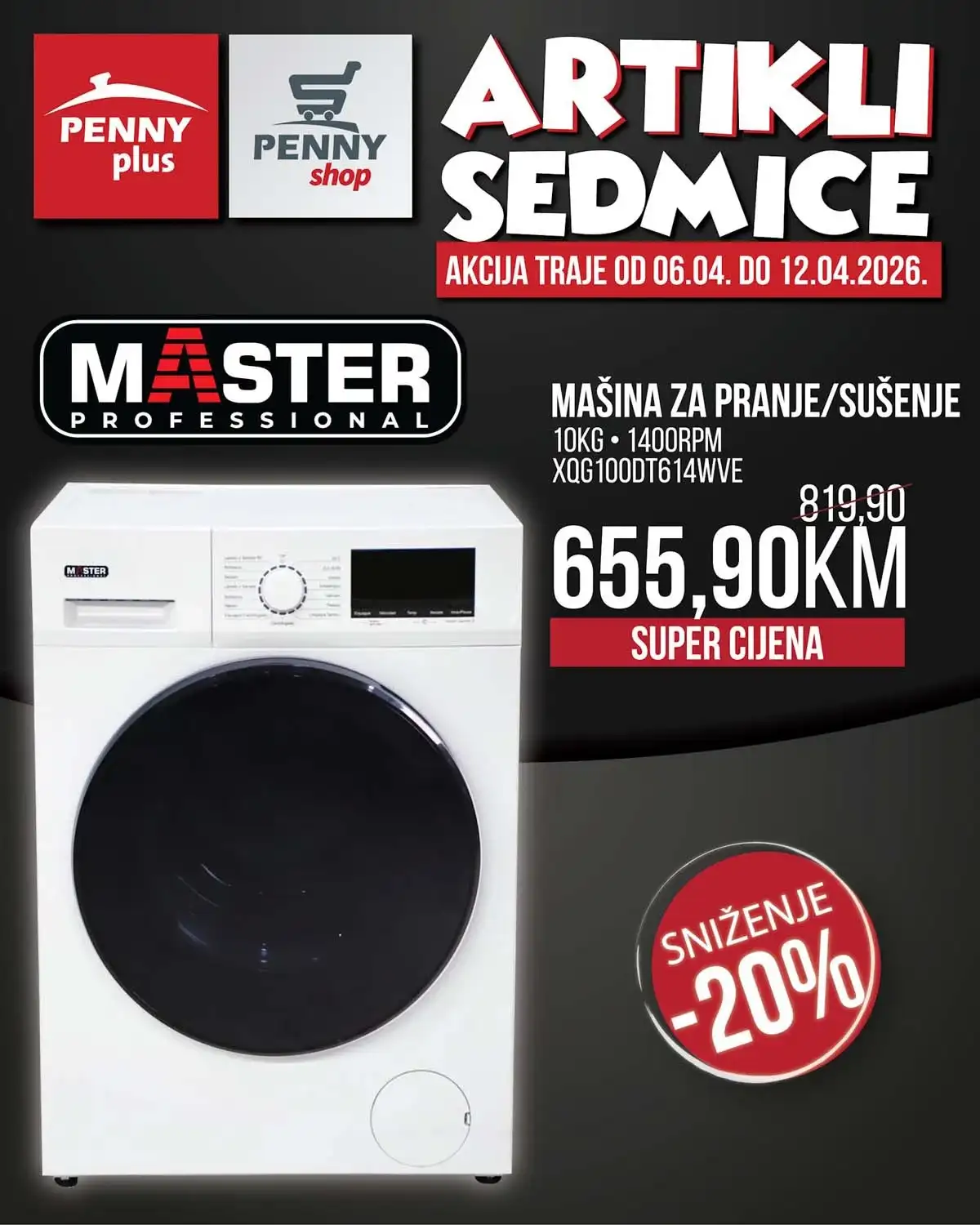 Penny Plus artikli sedmice – strana 2 Penny Plus katalog strana 2 – artikli sedmice do 12. aprila 2026