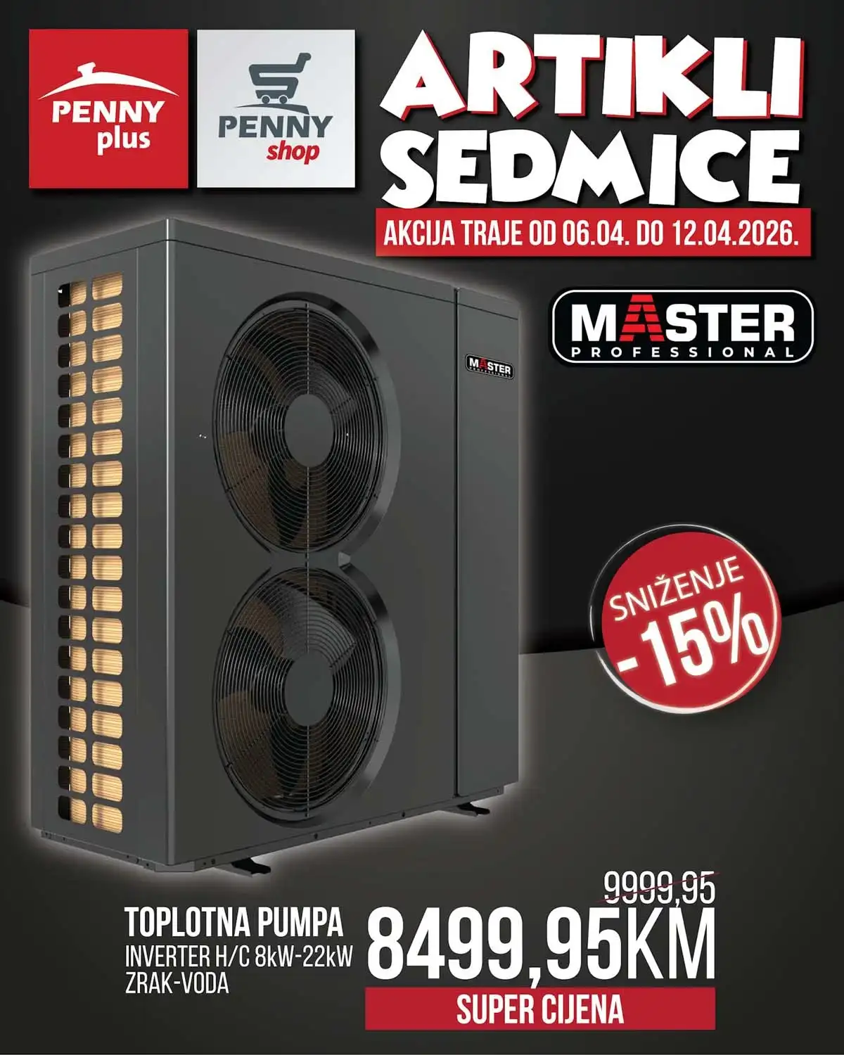 Penny Plus artikli sedmice – strana 6 Penny Plus katalog strana 6 – artikli sedmice do 12. aprila 2026