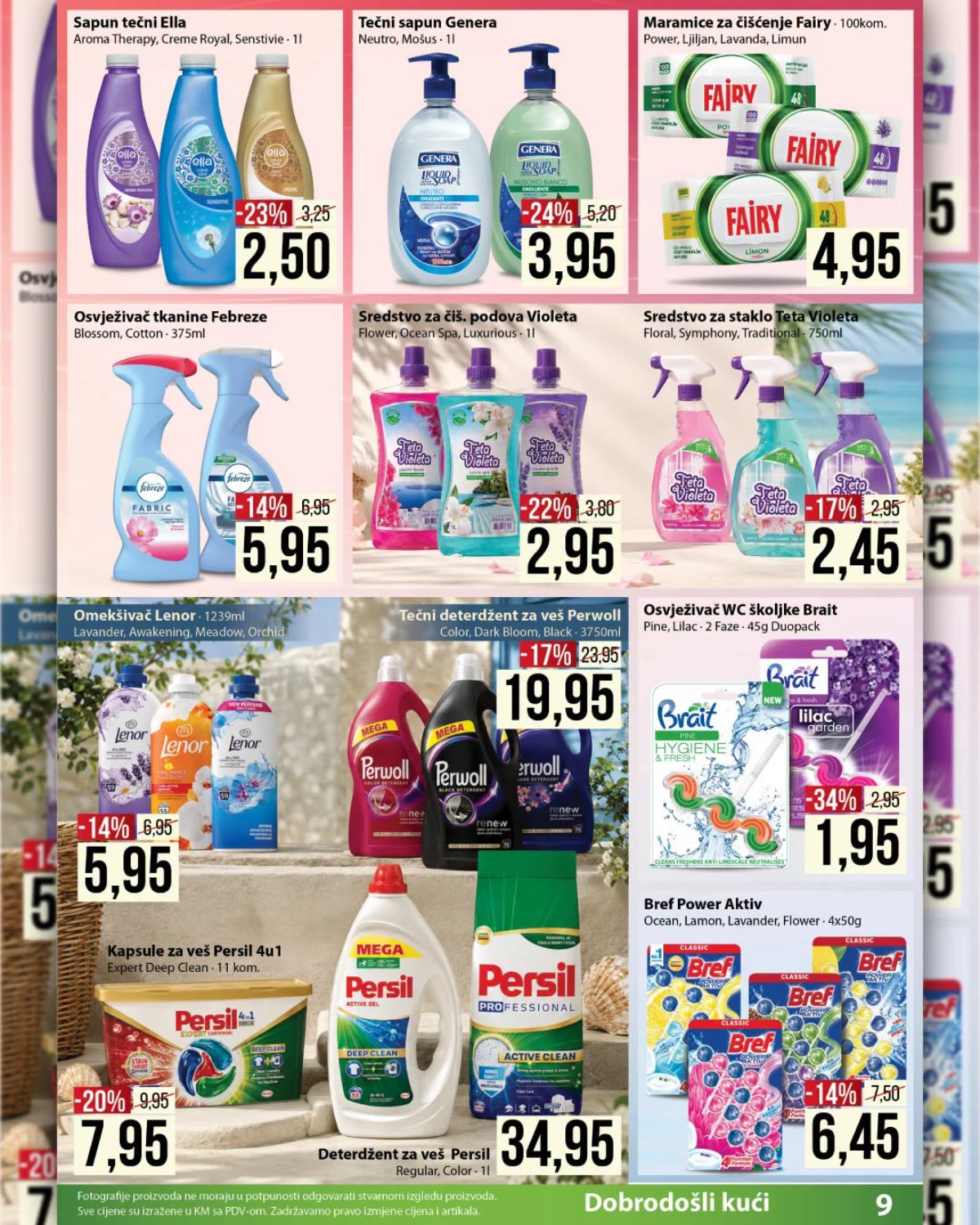 PENNY Marketi katalog 17.07. do 09.08.2026. – deterdženti, omekšivači i sredstva za čišćenje na akciji