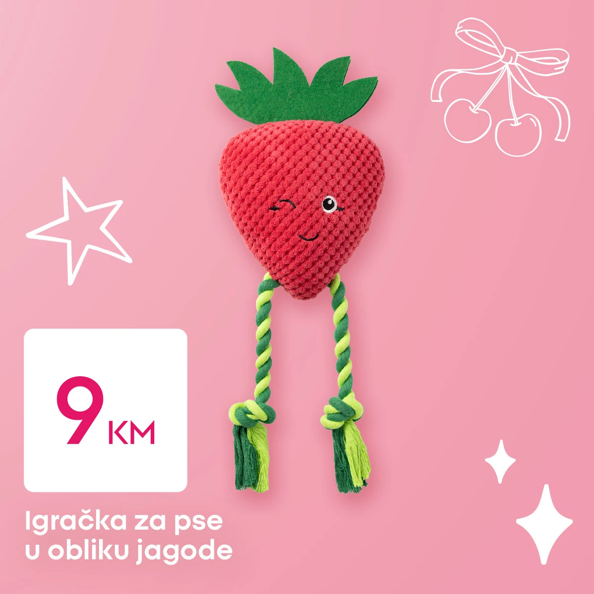 Pepco igračka za pse jagoda 9 KM katalog 2026
