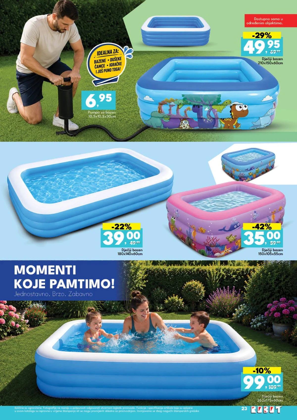 Robot katalog strana 28 – ljetni program za dvorište