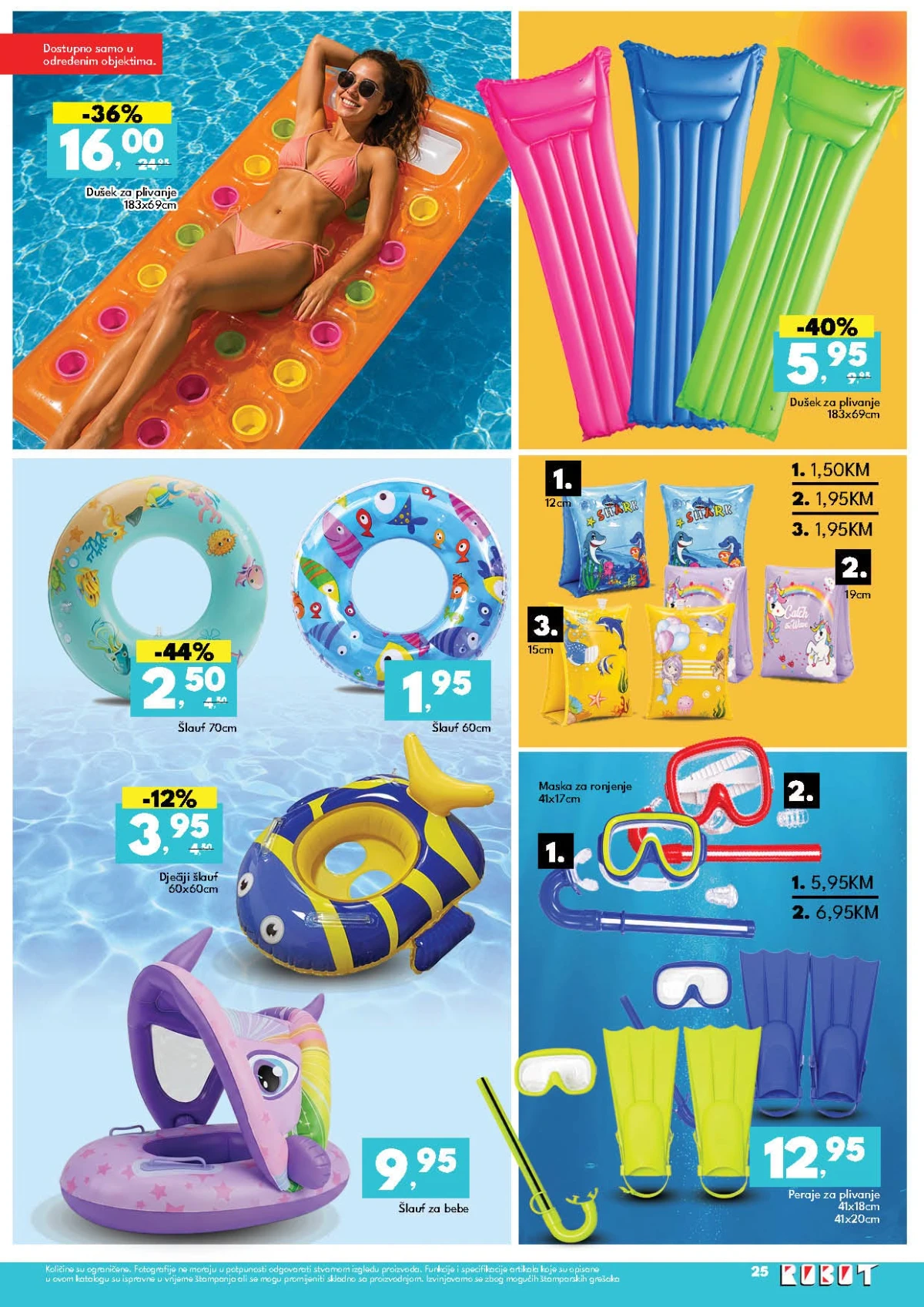 Robot katalog strana 34 – dječji i ženski kupaći program