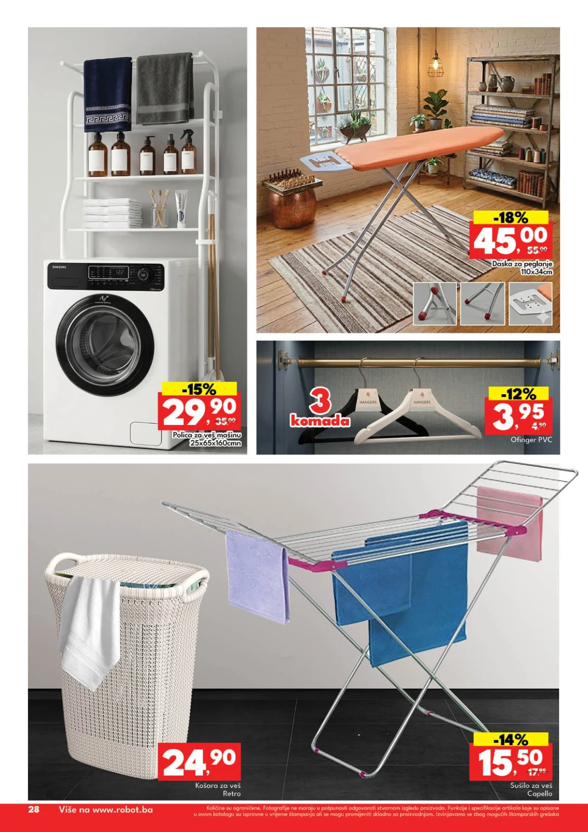 Robot katalog 15.06 –04.07.2026 strana 23 – kuhinjski aparati i posuđe Robot katalog maj 2026 strana 23 kuhinjski aparati posuđe i akcija BiH