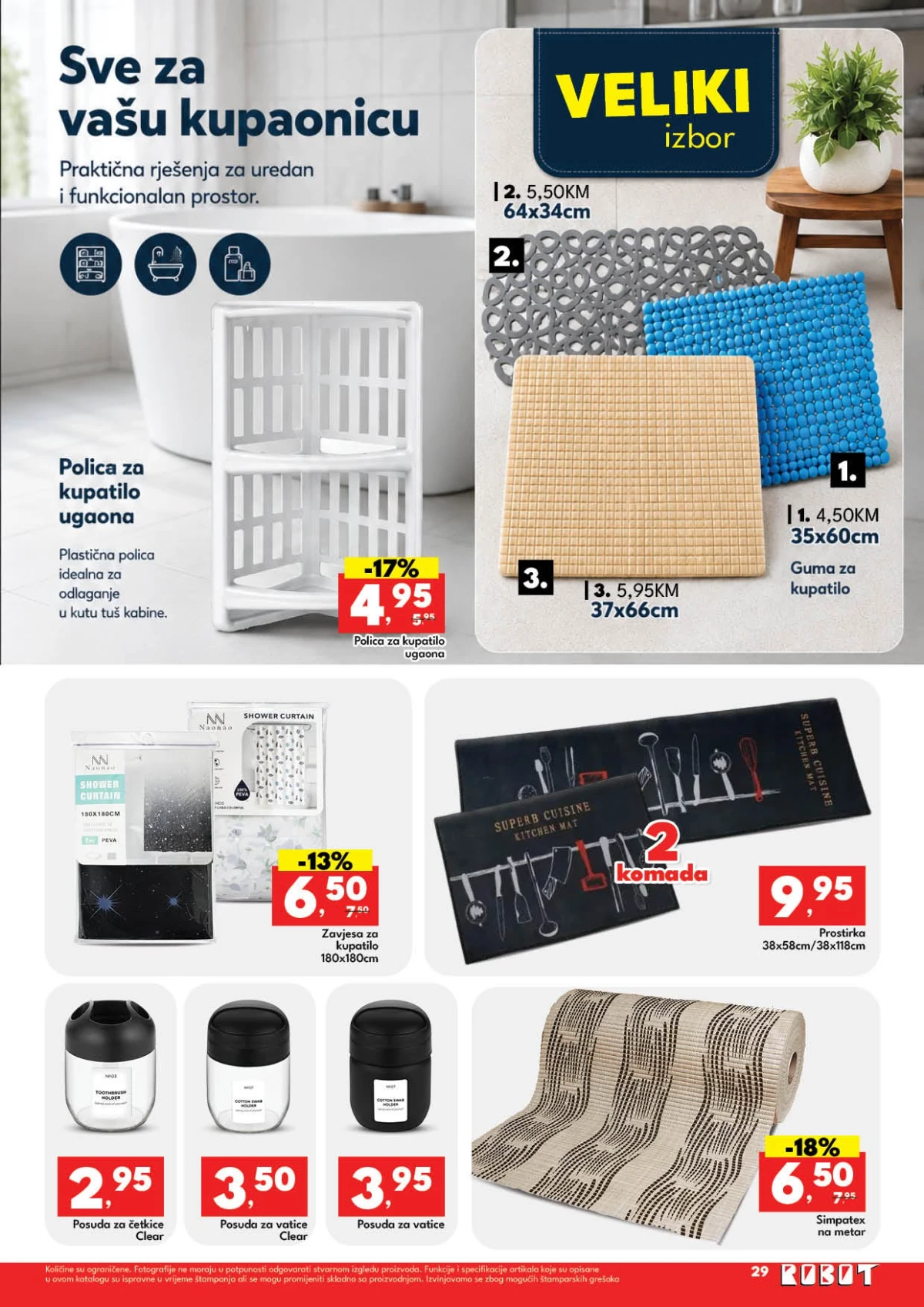 Robot katalog 15.06 –04.07.2026 strana 26 – ugaone garniture i dnevni boravak Robot katalog maj 2026 strana 26 ugaone garniture dnevni boravak i namještaj akcija BiH