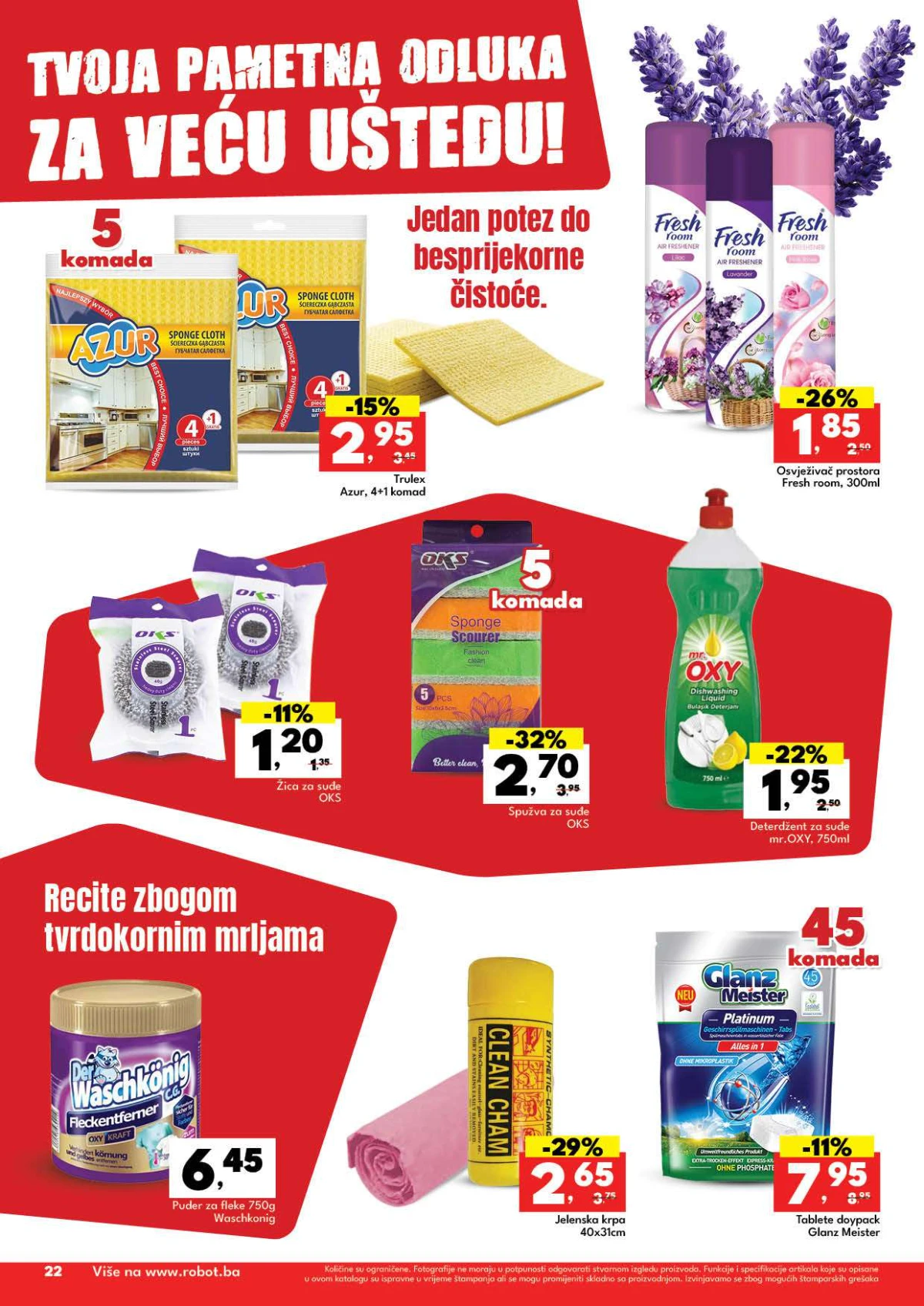 Robot katalog do 01.08.2026. – školski pribor, ruksaci, sveske i kancelarijski program na akciji